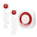 Smart GSM Water Sensor Batter-Powered Flood & Water Leakage Detector Alarm with Auto SMS Dial Alert for Warehouse Basement Pool Home Business Protection