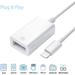 USB Camera Adapter for iPad iPhone OTG Cable Compatible with iPhone 11 X Max 8 7 6 Plus iPad Mini Air Support USB Flash Drive Keyboard Mouse Card Reader Hub iOS 9.2 to 13(White)