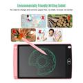 LCD Drawing Tablet Writing Tablet 8 Inch LCD Writing Tablet Drawing Tablet Ultra thin Electronic Drawing Board with Stylus Pen Erase Button
