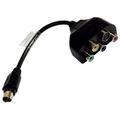 HP 9-Pin to S-Video RCA YPbPr Cable 417149-001 HD S-Video Breakout Cable