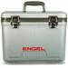 ENGEL 13 Qt Leak-Proof Compact Insulated Drybox Cooler - Silver