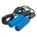 Pretty Comy Aerobic Exercise Boxing Skipping Jump Rope Adjustable Bearing Speed Fitness Sport Exercise Home Shaping Body Blue