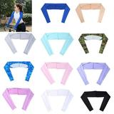 Women Shawl Cuff Gloves Golf Shawl Sleeves Ice Silk Sunscreen Sleeves Summer UV Protection Clothing for Outdoor Activity