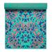 Gaiam Premium Print Reversible Yoga Mat Reversible Kaleidoscope 6mm