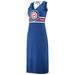 Chicago Cubs G-III 4Her by Carl Banks Women's Opening Day Maxi Dress - Royal/Red