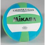 Mikasa VSL215 Competitive Class Indoor/Outdoor Volleyball Green/White/Blue