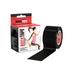 RockTape Standard Black Tape Roll Kinesiology Sports Recovery Tape Cut-to-Fit 2 X 16.4