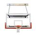 SuperMount46 Victory Steel-Glass Wall Mounted Basketball System Brick Red