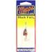 Mepps Black Fury Plain Treble Inline Spinner 1/12 oz Fluorescent Red Dot