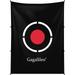 Gagalileo Golf Net Target Golf Cage Target - 5 x6 Black Circle Style