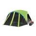 ColemanÂ® 4-Person Carlsbadâ„¢ Dark Roomâ„¢ Dome Camping Tent with Screen Room 2 Rooms Green