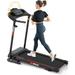 Foldable Treadmill with Incline and Bluetooth 2.5HP Electric Folding Treadmill Running Walking Machine for Home Gym Max 265 LBS Weight Capacity