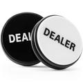 Jumbo 3 Double-Sided Casino Grade Acrylic Poker Dealer Button Puck