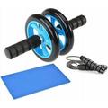 Ab Wheel Workout Gear Ab Roller 3 in 1 Fitness Equipment Set Ab Roller Resistance