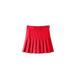 Women Girls High Waist Pleated Mini Skater Tennis Skirt