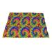 Abilitations Fleece Weighted Blanket Large 11 Pounds Multi Color