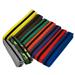 Martial Arts 1.5 Wide Karate Taekwondo Double Wrap Black Striped Color Belts