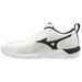 Mizuno Wave Supersonic 2 Women s Volleyball Shoe White-Black Size 10