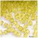 Plastic Faceted beads Bicone Transparent 8mm 200-pc Yellow