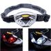 Headlamp LED Headlight 6 LED Adjustable Angle & Headband Strap Super Bright Headlamp 3 Mode 1200 Lumen Waterproof White Red Light HeadLamp For Night Running Camping