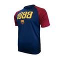 Icon Sports Men FC Barcelona Officially Licensed Soccer Poly Shirt Jersey -33 Large