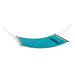 Mainstays Teal Quilted Double Hammock with Pillow Green Color Material Polyester Tree Hammock