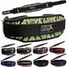 MRX Weight Lifting Belt with Double Back Support Gym Training 5 Wide Belts 11 Colors (Camo Green X- Small)