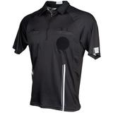 Murray Sporting Goods USSF Pro-Style Soccer Referee Jersey - Short Sleeve | Officials Short Sleeve Soccer Referee Shirt (Black Medium)