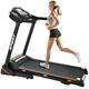 SEGMART Electric Foldable Treadmill w/3 Manual Adjustable Incline 16.5 Wide Tread Belt Treadmills for Home Digital Exercise Machine with 14.8 KM/h Max Speed for Home & Gym Cardio Fitness S5562