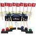 Amish-Made Deluxe Flag Croquet Golf Game Set