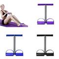 SPRING PARK Elastic Sit Up Pull Rope Spring Tension Foot Pedal Abdomen Leg Exerciser Bodybuilding Home Gym Arm Waist Sport Fitness Stretching Slimming Training