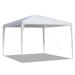 10â€™ x 10â€™ Party Tent Outdoor Canopy Tent Heavy Duty Steel Frame Patio Gazebo Pavilion Waterproof Sun Shelter Carport Tent without Sidewall