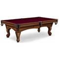 Holland Bar Stool 9 in. Hainsworth Classic Series Burgundy Pool Table Cloth - Cloth Only