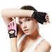 Breathable Weight Lifting Gloves for Men & Women Fingerless Workout Gym Gloves with Wrist Support Enhance Palm Protection Extra Grip for Fitness Lifting Training Rowing Pull-ups