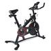 Indoor Cycling Bike Stationary Exercise Bike Fitness Workout Bike with LCD Display Bottle Holder and Soft Saddle Exercise Indoor Cycle Bike Equipment for Home Workouts TE141
