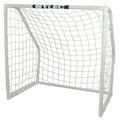 Mylec Soccer Goal for Outdoor Sports Easy Assembly Nylon Net Lightweight & Portable Soccer Net Sleeve Netting System 1 â…�â€� Plastic PVC Tubing (White Pounds)