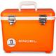 ENGEL 13 Qt Leak-Proof Compact Insulated Drybox Cooler - Orange High-Visibility