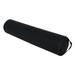 ForPro Professional Collection Full Round Bolster Black Oil and Stain-Resistant for Massage & Yoga 6â€� R x 26â€� L