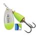 Blue Fox Classic Vibrax Candyback Series Inline Spinner Blade Size - Weight 3 - 1/4 oz Chartreuse Blue Candyback