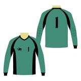Goalkeeper Unisex Soccer Jersey by Winning BeastÂ®. Youth Small. Green.