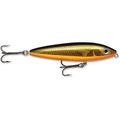 Rapala Skitterwalk 08 Topwater Fishing Lure 3 1/8 7/16oz Gold Mullet