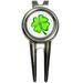 Lots of Luck/Lucky Irish Four Leaf Clover Golf Divot Repair Tool and Ball Marker