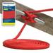 1/2 x 35 - Durable Red Double Braided Nylon Dock Line - For Boats Up to 35 - Long Lasting Mooring Line - Strong Nylon Dock Lines for Boats - Marine Grade Sailboat Docking Line