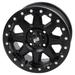 4/156 Tusk Uinta Beadlock Wheel 14x7 4.0 + 3.0 Matte Black For POLARIS RANGER 500 4X4 EFI 2008-2009 2011-2013