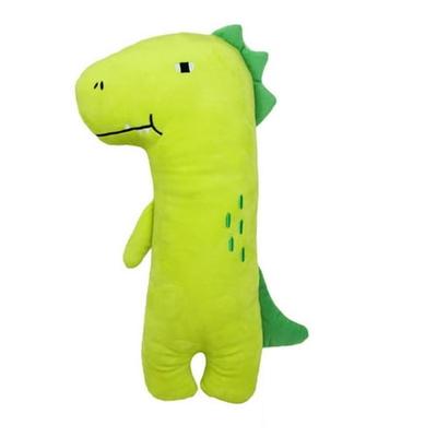 Dinosaur - Green Seat Belt Adjuster and Pillow with Clip for Kids Travel,Soft Neck Support Headrest Seatbelt Pillow Cover & Seatbelt Adjuster for Child,Car Seat Strap Cushion Pads for Baby 