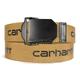 Carhartt Men's Signature Webbing Belt, Gold, Large