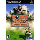 Worms Forts Under Siege - PS2 Playstation 2 (Used)