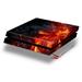 Fire Flower - Decal Style Skin fits original PS4 Gaming Console by WraptorSkinz