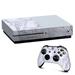 Skins Decal Vinyl Wrap for Xbox One S Console - decal stickers skins cover -Grey White Standard Marble