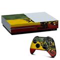 Skins Decal Vinyl Wrap for Xbox One S Console - decal stickers skins cover -Rasta Lion Africa